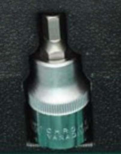 Trax 1/2" Drive InHex Socket Bit Metric 7 x 55mm BS-B4HX07