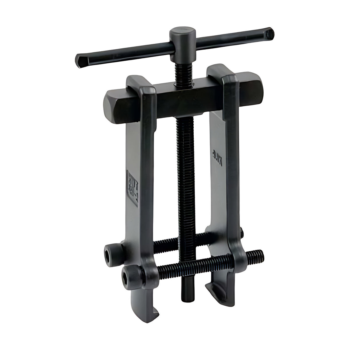 Trax 19-35mm bearing puller 1 ton, black body with T-handle and two jaws, ARX-AB1, on white background