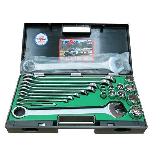Trax 21Pcs BSW Whitworth Socket & Spanner Set ARX-BSW21P - AIMS Industrial Supplies