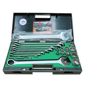 Trax 21Pcs BSW Whitworth Socket & Spanner Set ARX-BSW21P1