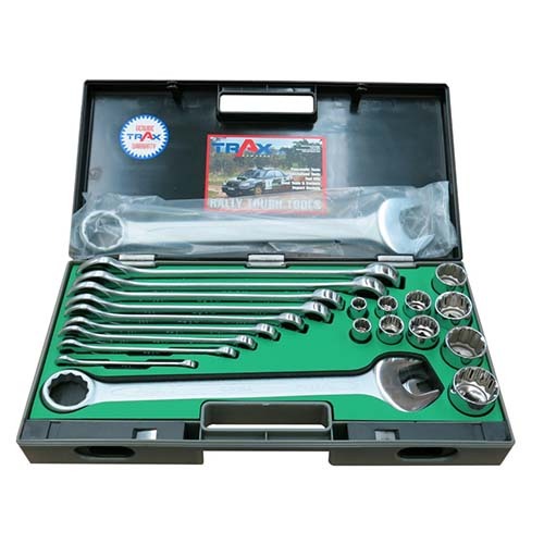 Trax 21Pcs BSW Whitworth Socket & Spanner Set ARX-BSW21P1