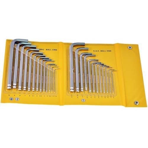Trax 25 Pcs Long Arm Ball End Hex Key Set ARX-25BHKS - AIMS Industrial Supplies