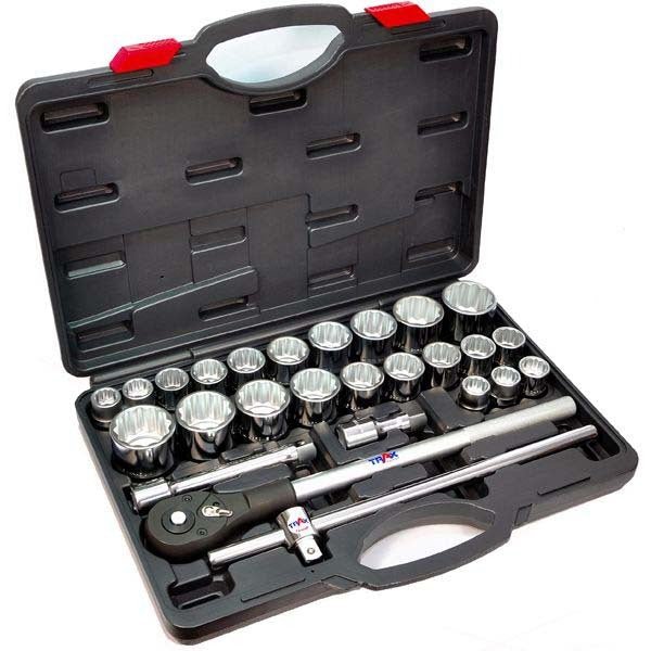Trax 3/4" Dr. Hand Socket Set ARX - 6027MBS - AIMS Industrial Supplies