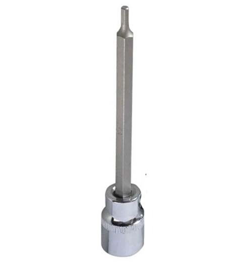 Trax 3/8" Dr. Long Hex Socket Bit - Metric - AIMS Industrial Supplies