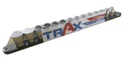 Trax 3/8"Dr 12Pt Cr.V Metric Socket Rail, 14 pieces - ARX-SR3814M
