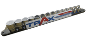Trax 3/8"Dr 12Pt Cr.V SAE Socket Rail, 14 pieces - ARX-SR3814S