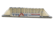 Trax 3/8"Dr 6Pt Deep Cr.V Metric Socket Rail, 10 pieces - ARX-SR3810ML - AIMS Industrial Supplies