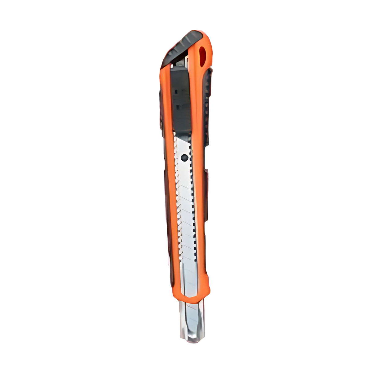 Trax 38G-S1 9mm snap-off utility knife with orange and black body, on white background