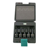 Trax 5Pcs 1/2" Dr. InHex Spline Bit Set IBS-40005M1