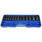 Trax AD-4014MB 1/2" Drive Deep Metric Impact Socket Set, 13Pc Set - AIMS Industrial Supplies