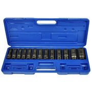 Trax AD-4014MB 1/2" Drive Deep Metric Impact Socket Set, 13Pc Set - AIMS Industrial Supplies