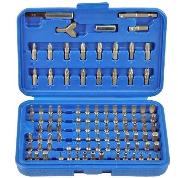 Trax ARX-100BK Driver Bits Kit, 100Pc Set - AIMS Industrial Supplies