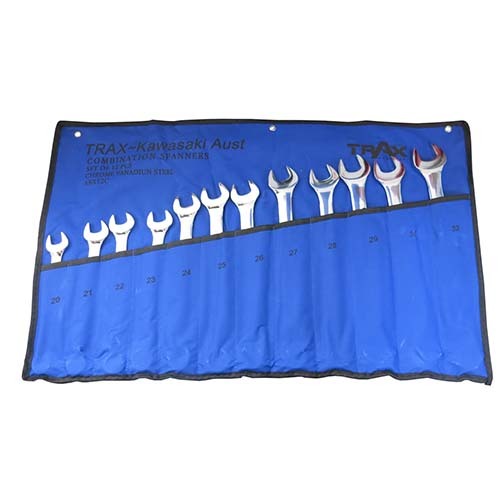 Trax ARX-12C Large Metric Combination Spanner Set, 12Pc Set1
