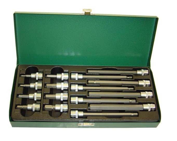 Trax ARX - 130016HS 3/8" Drive SAE In - Hex Socket Bit Set, 16 Pcs. - AIMS Industrial Supplies