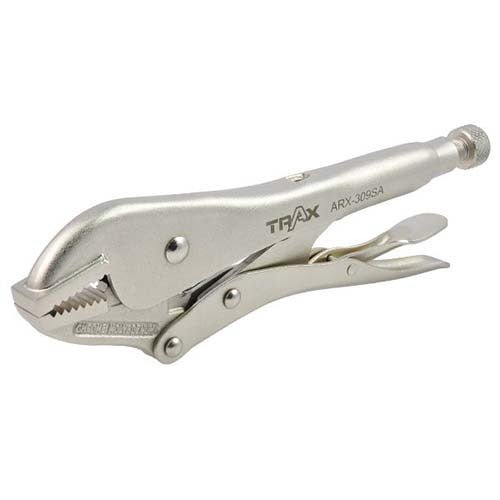 Trax ARX-308AS 1-8/9", 48mm Straight Jaw Locking Pliers - AIMS Industrial Supplies