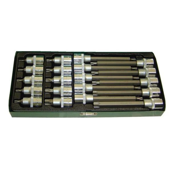 Trax ARX-400020T 1/2" Drive Torx Socket Bit Set, 20Pc Set - AIMS Industrial Supplies