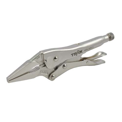 Trax ARX-408LA 1-2/3", 43mm Long Nose Locking Pliers - AIMS Industrial Supplies