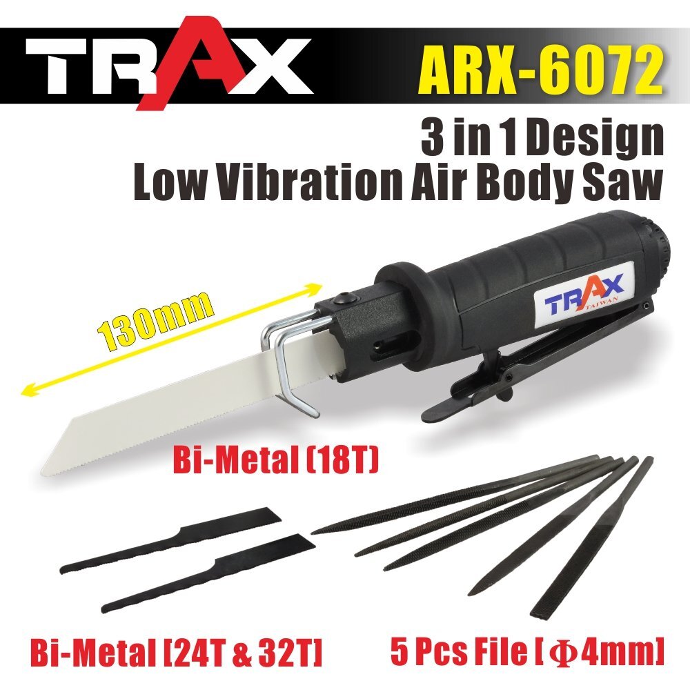 Trax ARX-6072 Low Vibration Air Body Saw2
