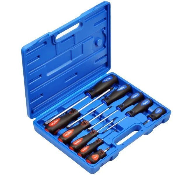 Trax ARX-6510 Combination Screwdriver Set, 10Pc Set - AIMS Industrial Supplies