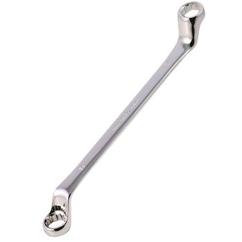 Trax ARX-751617DW 16 & 17mm 75° Offset 12Pt Metric Double Ring Wrench