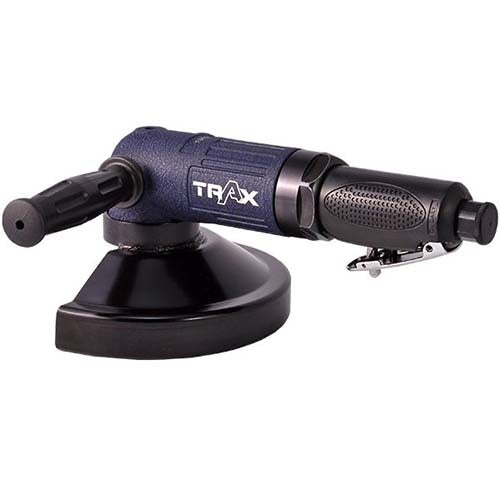 Trax ARX-837LN 7" Super Duty Low Noise Air Angle Grinder3
