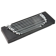Trax ARX-FDW0100C 12PT Flat Metric Double Ring Spanner Set, 11Pc Set - AIMS Industrial Supplies