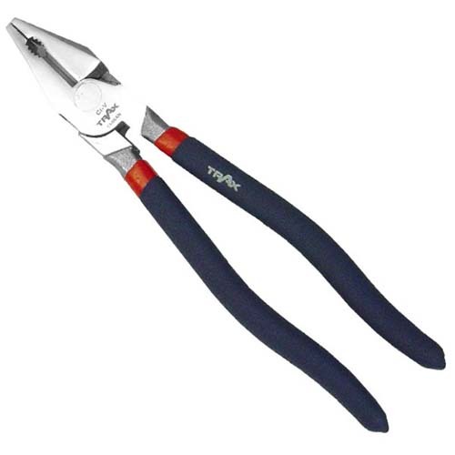 Trax ARX-LN9 9" Forged CR-V Steel Linesman Pliers1