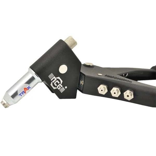 Trax ARX-S905 Swivel Head 3/16” Hand Riveter & M6 Blind Nut Tool - AIMS Industrial Supplies