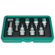 Trax ARX-SB4008HXB 1/2" Dr. Hex Socket Bit Set, 8Pc Set - AIMS Industrial Supplies