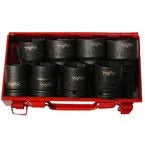 Trax AS-6009M 3/4" Drive 6PT Metric Impact Socket Set, 8Pc Set2