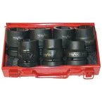 Trax AS-8008S 1" Drive 6PT Deep SAE Impact Socket Set, 7Pc Set2