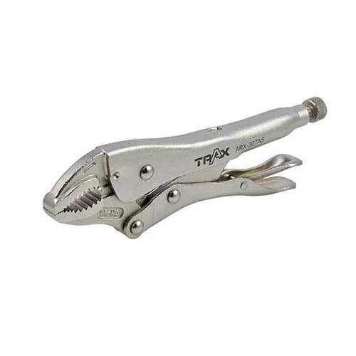 Trax Curved Jaw Locking Pliers - AIMS Industrial Supplies