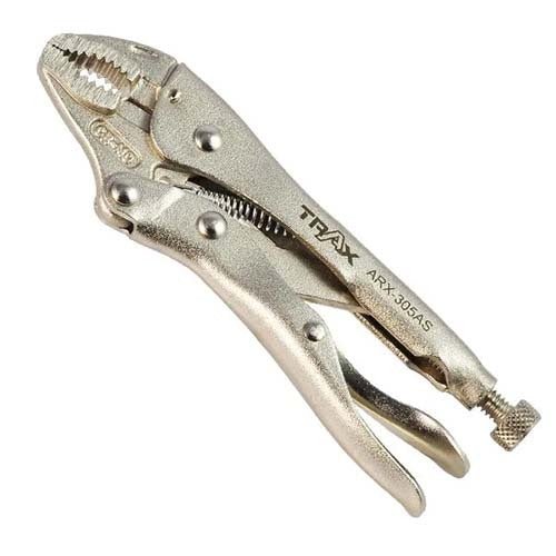 Trax Curved Jaw Locking Pliers - AIMS Industrial Supplies
