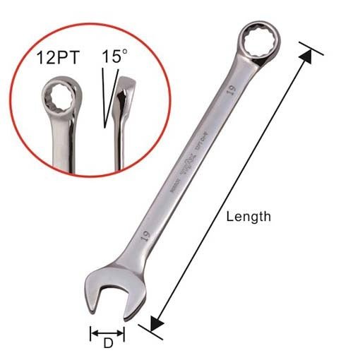 Trax Deep Offset 12PT Combination Wrench - AIMS Industrial Supplies