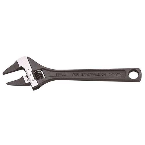 Trax HT-200B 200mm Angle Type Top Thin Jaw Adjustable Wrench - AIMS Industrial Supplies