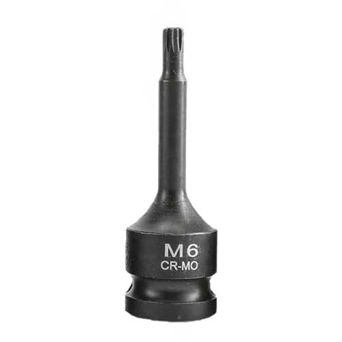 Trax IBS-A4060M06 M6 1/2" Dr. Spline Impact Socket Bit