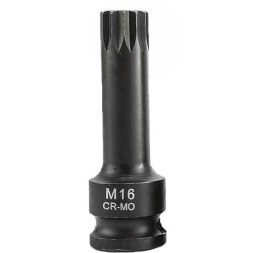 Trax IBS-A4060M16 M16 1/2" Dr. Spline Impact Socket Bit