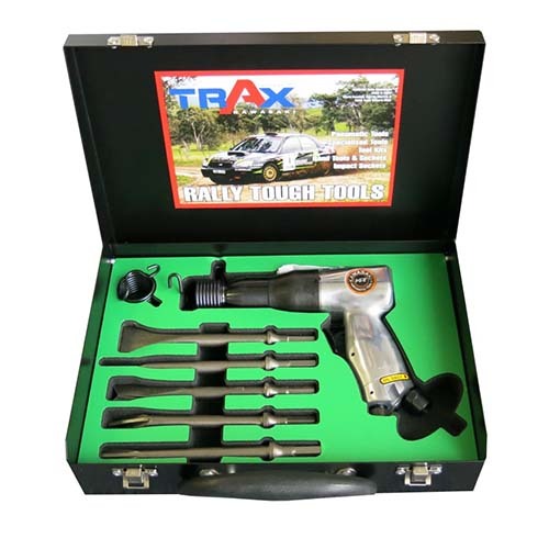 Trax KPT-52HK HD Hex 10mm Shank Air Chisel Kit1