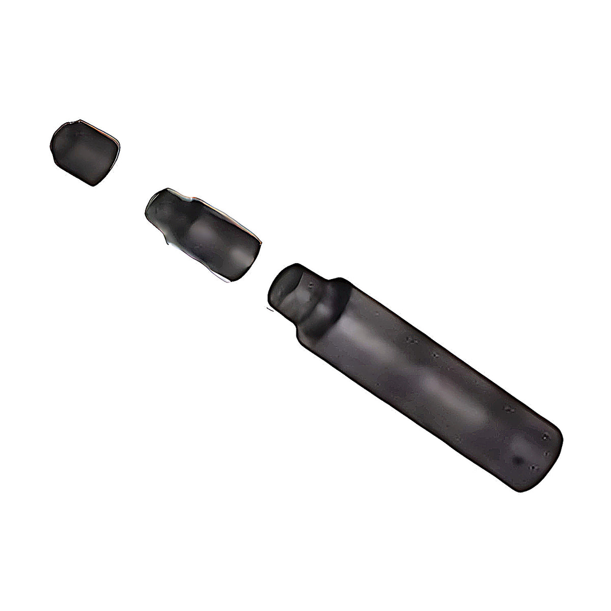 Trax ARX-8015 ram extension shown as separate dark tube pieces laid out, on white background