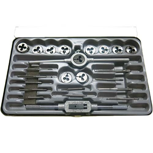Trax SKC-829BA10 24Pc British Association Tap & Die Set1
