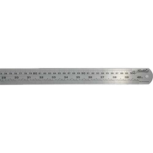 Trax Stainless Steel Ruler - AIMS Industrial Supplies