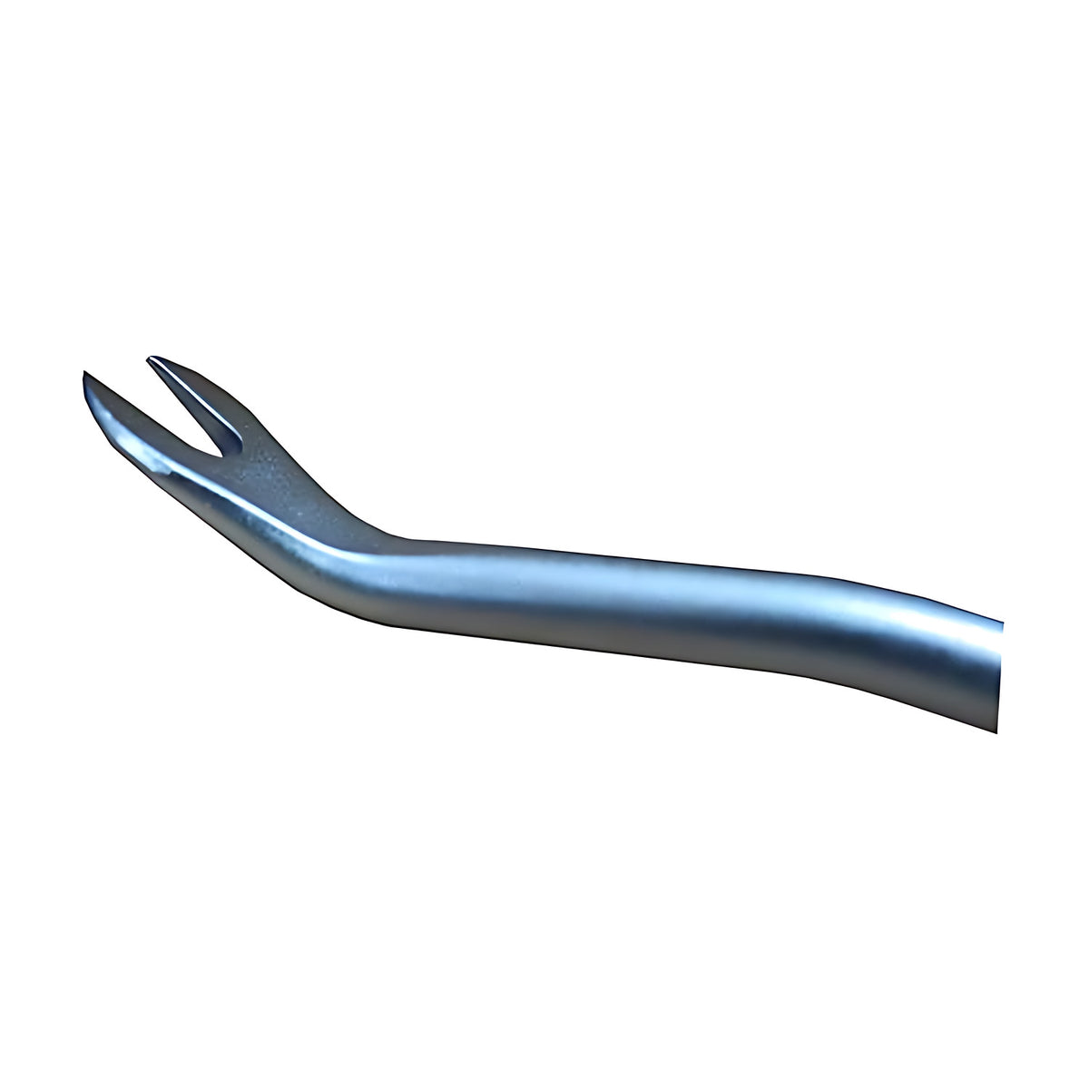 Trax ARX-5100 trim clip removal tool, bent steel shaft with forked tip, handle not shown, on white background