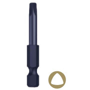 TRI2x50mm Power Trilobular Standard Dr. Bit 1/4" S2 Alloy Steel - Box of 25 - AIMS Industrial Supplies