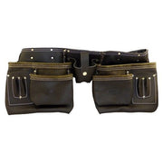 TTL 12 Pocket Leather Nail Bag - NB001 - AIMS Industrial Supplies