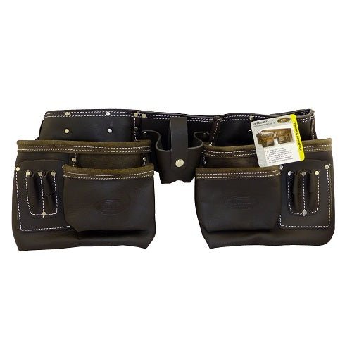 TTL 12 Pocket Leather Nail Bag - NB001 - AIMS Industrial Supplies