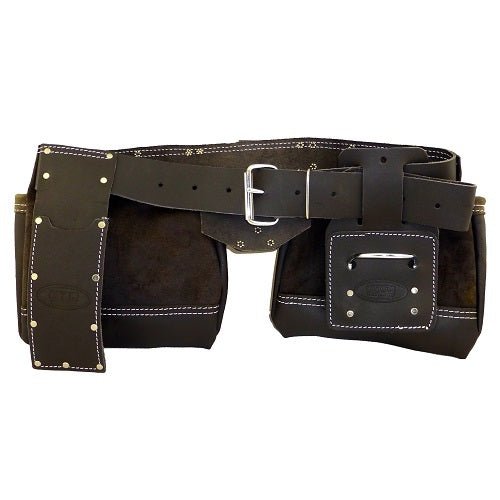 TTL 12 Pocket Leather Nail Bag - NB001 - AIMS Industrial Supplies