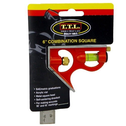 TTL Combination Square 150mm / 6" - CS150 - AIMS Industrial Supplies