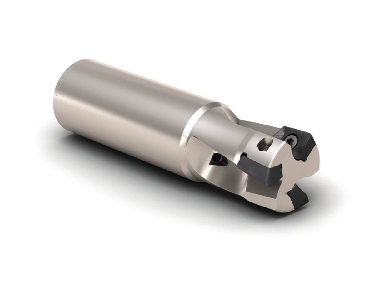 Turbo 12 Milling Cutter (Shank - Weldon) - Coolant Supply - AIMS Industrial Supplies