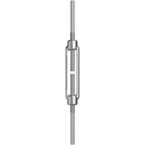 Turnbuckle Plain Stub End Mild Steel Hot Dip Galvanised - AIMS Industrial Supplies