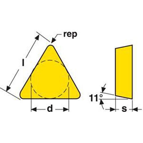 Turning Insert 883 Grade (TPGN) - AIMS Industrial Supplies